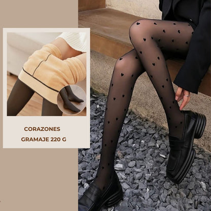 Medias Térmicas Efecto Piel 220gr